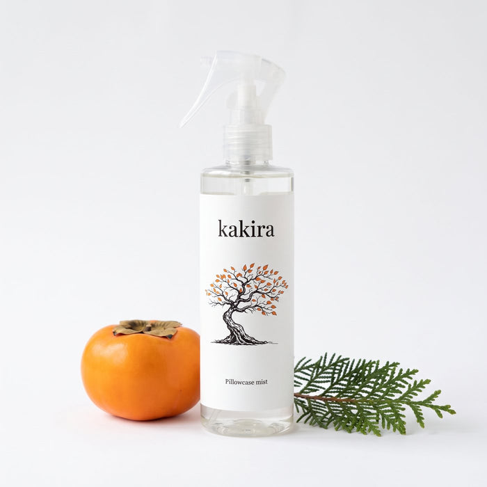 kakira persimmon and hinoki pillowcase mist